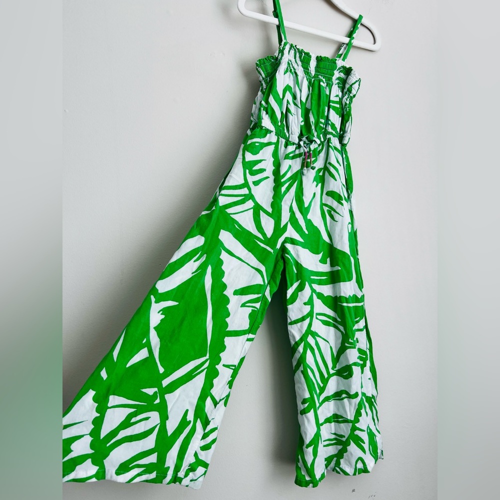 Lilly Pulitzer for Target 20th Anniversary Boom Boom Jumpsuit Girls Green XS 4-5